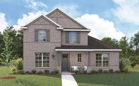 New construction Single-Family house 1923 Augusta Ave, Gunter, TX 75058 plan Lavon - image