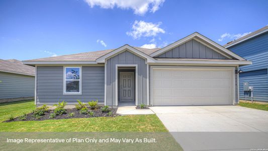 New construction Single-Family house 1017 Prince Albert, Seguin, TX 78155 plan The Austin - image