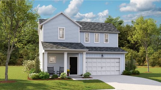 Summers Corner Azalea Ridge - Carolina Collection Palmetto Exterior N with Optional Bonus Room