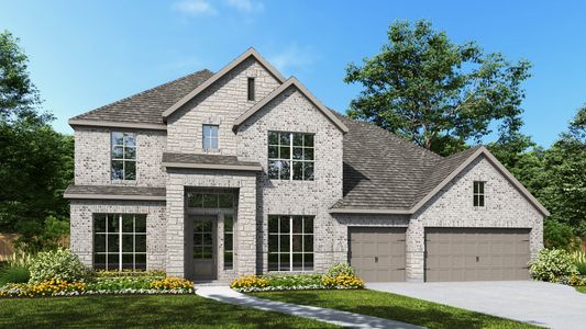 New construction Single-Family house 1332 Jolie Rose Bnd, Leander, TX 78641 plan 4347W - image