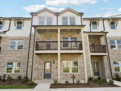 New construction Townhouse house 409 Else Wy, Lawrenceville, GA 30045 plan Leighton - image