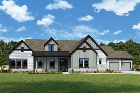 New construction Single-Family house 3212 Honeywood Dr, Leander, TX 78641 plan The Aldenridge - image