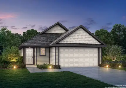 New construction Single-Family house 2590 Downsbury Rd, New Braunfels, TX 78130 plan The Aspen - image