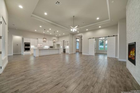 New construction Single-Family house 868 Bell Canyon Way, Bulverde, TX 78163 Somerset- photo 3 3