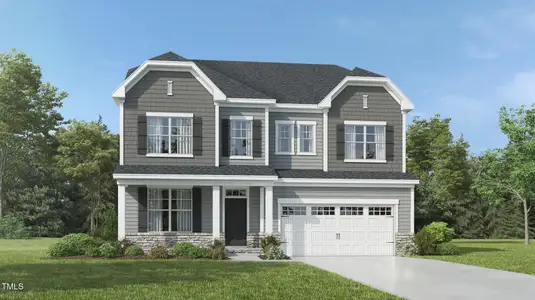 New construction Single-Family house 929 Cassa Clubhouse Wy, Knightdale, NC 27545 plan Galvani II - image
