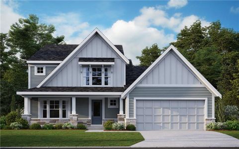 New construction Single-Family house 675 Crystal Lake Pkwy, Hoschton, GA 30548 - image