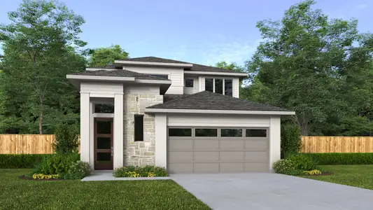 New construction Single-Family house 8215 Elijah Craig Wy, Austin, TX 78744 plan 2412E - image