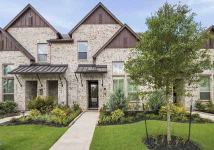 New construction Townhouse house 317 Fields Ln, Montgomery, TX 77316 plan Ashford - image