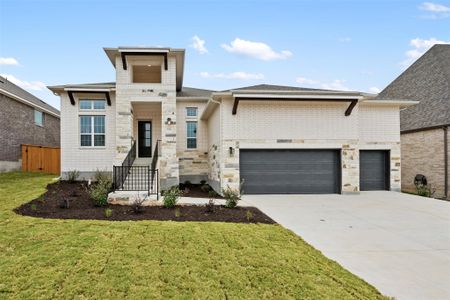 New construction Single-Family house 325 Knockout Rose Dr, San Marcos, TX 78666 plan Palmer - image