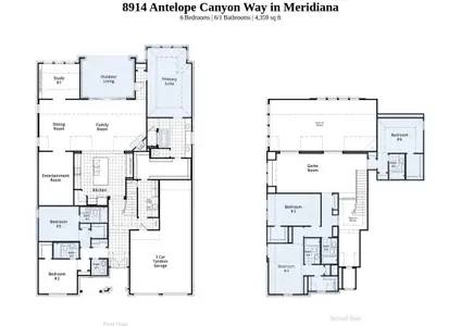 New construction Single-Family house 8914 Antelope Canyon Wy, Manvel, TX 77578 plan 224 - image 3