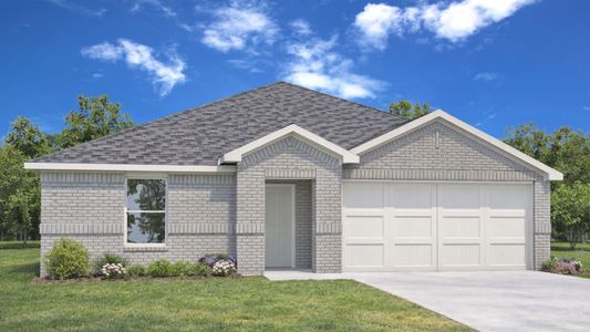 New construction Single-Family house 21922 Messina Springs Dr, Hockley, TX 77447 plan Austin - image
