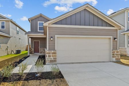 New construction Single-Family house 12419 Spike Hts, San Antonio, TX 78245 plan Eleanor - 2396 - image