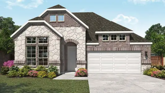 New construction Single-Family house 619 Breeze Hollow Ln, Georgetown, TX 78628 plan Willow - image