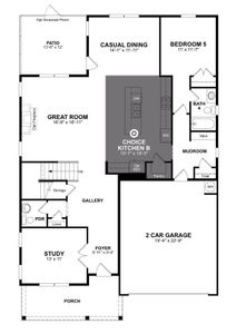 New construction Single-Family house 524 Soapstone Dr, Durham, NC 27705 plan Dillon - image