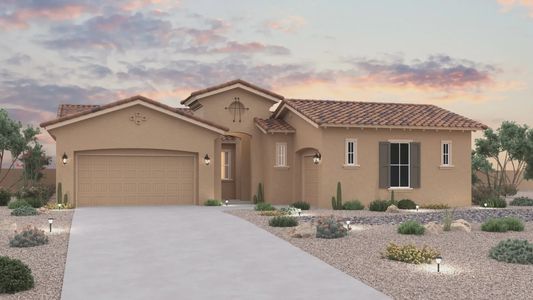 New construction Single-Family house 18903 W Mclellan Rd, Waddell, AZ 85355 plan Benissa - image