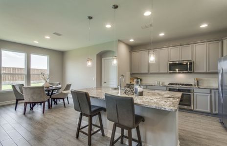 Eat-in kitchen and dining area