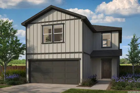 New construction Single-Family house 14346 Gamefish Run, Elmendorf, TX 78112 - image