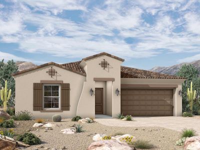 New construction Single-Family house 2857 E Picual Ave, San Tan Valley, AZ 85140 plan The Bergson - image