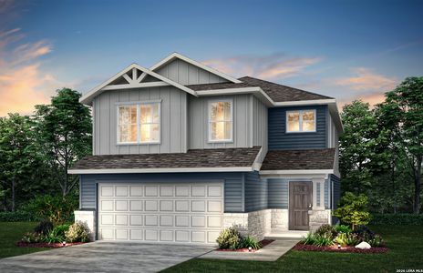 New construction Single-Family house 216 Jersey Ln, Boerne, TX 78006 plan Springfield - image