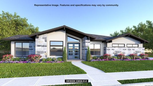 New construction Single-Family house 1125 Portnall Place Rd, Bulverde, TX 78163 plan 3365A - image