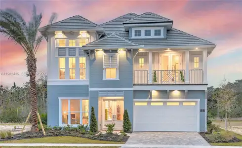New construction Single-Family house 85 Coronado Rd, Flagler Beach, FL 32136 plan Vista Costera - Classic Series | 50' Wide Lots - image