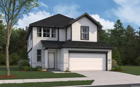 New construction Single-Family house 14919 Ancient Lck, San Antonio, TX 78253 plan Birch - image