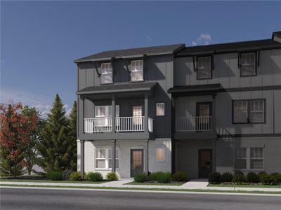 New construction Townhouse house 6460 Pinin Pl, Cumming, GA 30041 - image