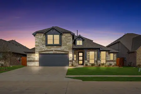 New construction Single-Family house 1008 Stonehaven Dr, Justin, TX 76247 plan Carolina IV - image