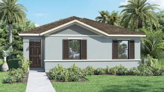 New construction Single-Family house 1952 Southbury Dr, Kissimmee, FL 34744 plan Astor - image