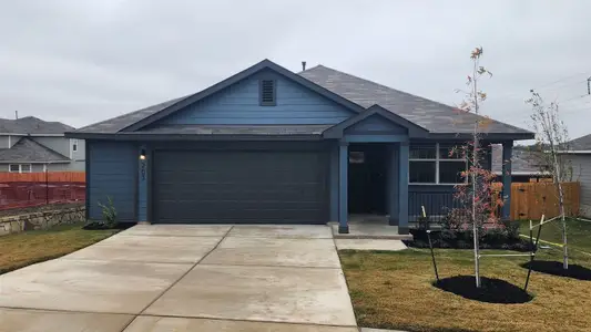 New construction Single-Family house 203 Balmorehea St, Kyle, TX 78640 plan The Abbot - image