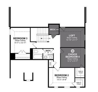 Beazer Homes Whitewing Trails Cascade Floorplan.