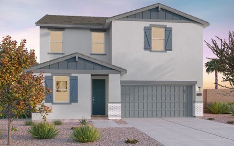 New construction Single-Family house 12568 W Trumbull Rd, Avondale, AZ 85323 Dakota- photo 0