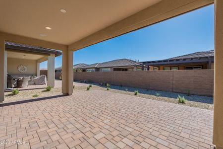 New construction Townhouse house 375 E Citrus Hollow Way, Queen Creek, AZ 85140 Valletta Exterior B- photo 39 39