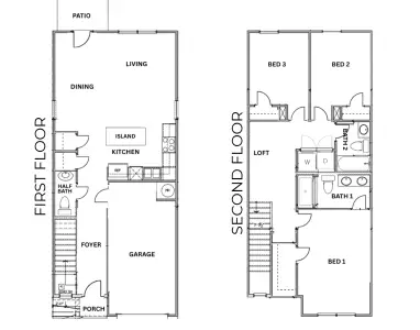 New construction Single-Family house 2807 Georgia Aster Wy Nw, Atlanta, GA 30318 plan Pearson - image