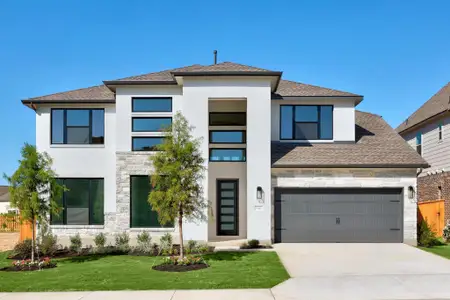 New construction Single-Family house 320 Buckaroo Dr, Georgetown, TX 78633 plan The Collins - image