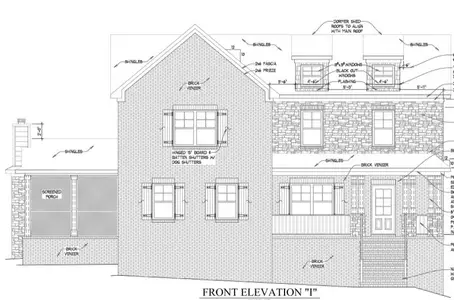 New construction Single-Family house 633 Spring Hill Dr, Unit 5, Smyrna, TN 37167 plan 2433 Elevation GHI - image