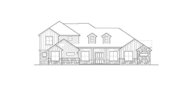 New construction Single-Family house 2889 Honeywood Dr, Leander, TX 78641 plan Bulverde - image