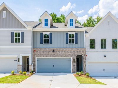 New construction Townhouse house 138 Bluffington Way, Marietta, GA 30066 Brooks- photo 0