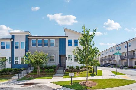 New construction Townhouse house 1560 Driggs Dr Nw, Atlanta, GA 30318 plan Calliope - image