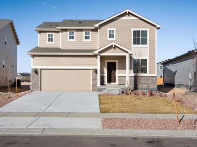 New construction Single-Family house 13326 Valley Peak Dr, Peyton, CO 80831 plan The Dillon - image