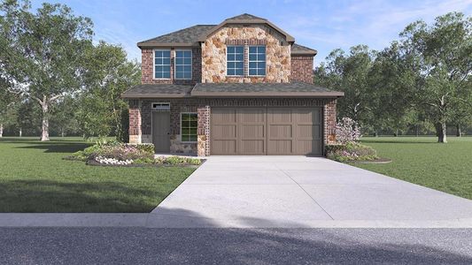 New construction Single-Family house 825 Apeldoorn Trl, Little Elm, TX 75068 plan Florence - image