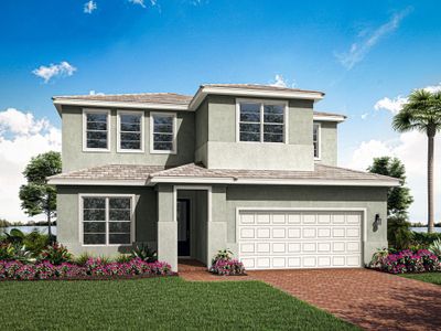 New construction Single-Family house 14166 Sw Artesia Dr, Port St. Lucie, FL 34987 plan Wynn - image