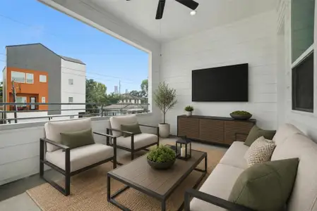 New construction Single-Family house 1811 Mills St, Houston, TX 77026 plan 9430 - image 3