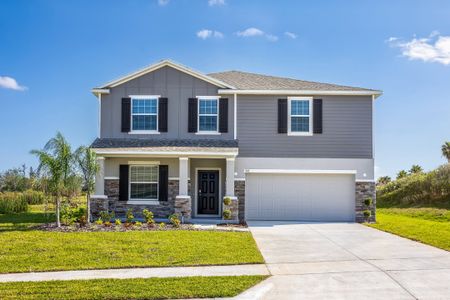 New construction Single-Family house 1688 Andover Ridge Dr, Orange City, FL 32720 plan Melbourne - image