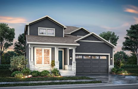 New construction Single-Family house 17383 E 91St Ave, Commerce City, CO 80022 plan Avocet - image