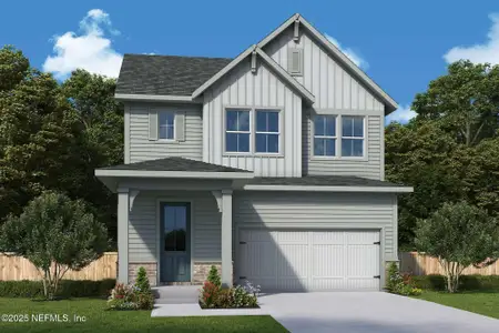 New construction Single-Family house 5547 Lumber Mill Rd, Jacksonville, FL 32224 The Lisbon- photo 0