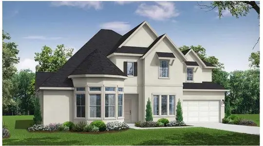 New construction Single-Family house 14211 La Piazza Wy, Cypress, TX 77433 plan Anahuac - image