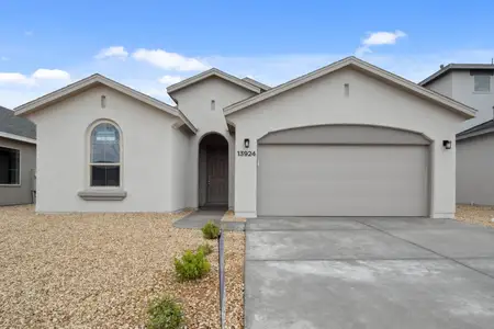 New construction Single-Family house 13812 Summer Hail Ave, El Paso, TX 79928 plan Valencia - image