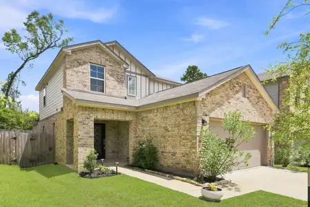 New construction Single-Family house 239 Intrepid Trl, Magnolia, TX 77354 plan Hampton - image