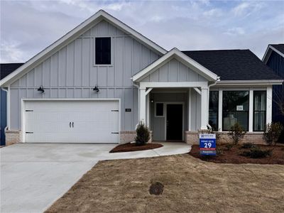 New construction Single-Family house 309 Sassafras Way, Holly Springs, GA 30115 Palazzo- photo 0 0